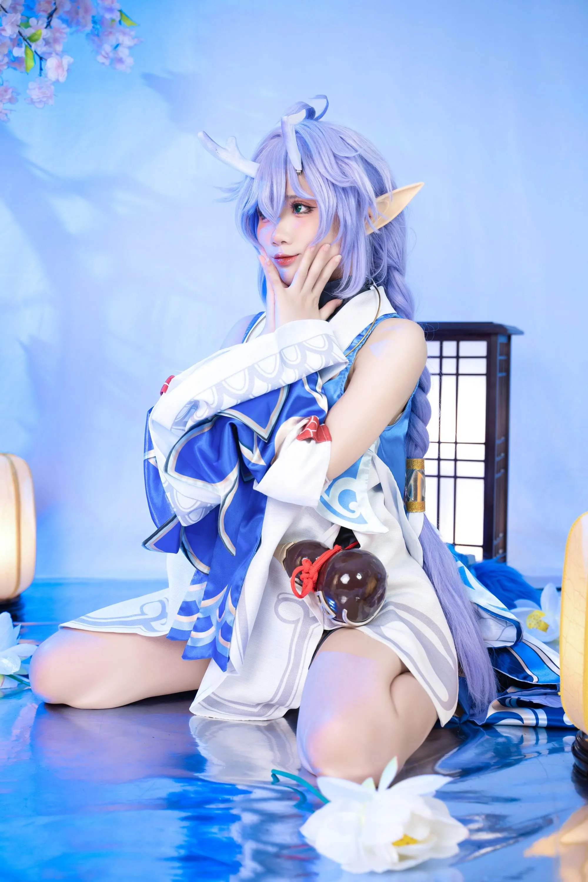 PoppaChan – NO.008 Honkai Star Rail Bailu [155P]插图9